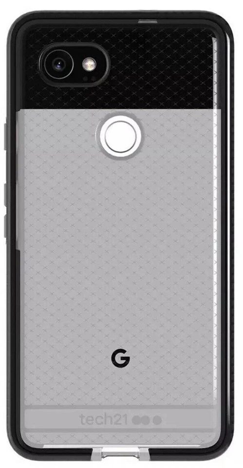 Tech21 Black Smoke EVO Check Anti-Shock Case TPU Cover for Google Pixel 2 - Image 3 of 4