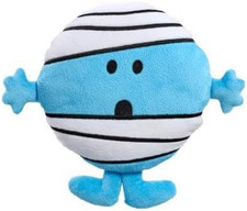 Mr Bump Small Plush Toy - Mr.Men Blue Pink Character Soft Toy -Cuddly Companion