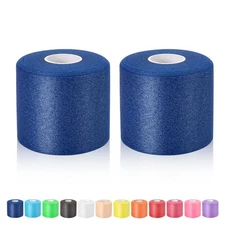 Pre Wrap Athletic Tape 2 Pack, 2.76 Inch x 30 Yards Athletic Tape Sports Prew...