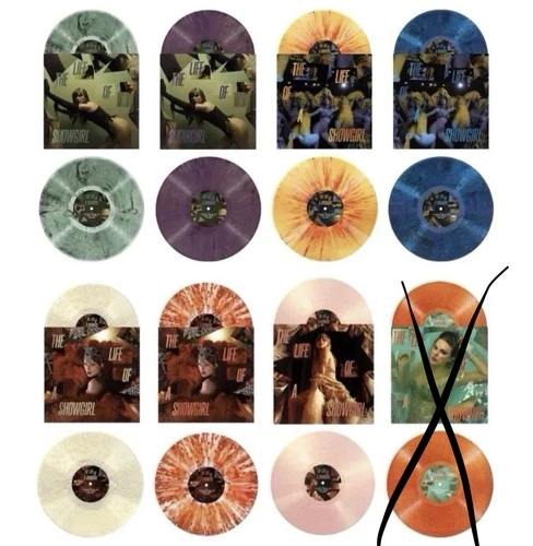 Taylor Swift - The Life of a Showgirl - All 7 Limited Vinyl Variants SEALED