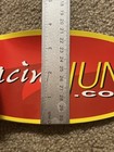Lot of 3 RacingJunk.com Decal Stickers - Original Racing Man Cave Oval 9”x3/34” — photo 8
