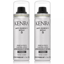 2 -Kenra Anti Humidity Spray 5 1.7oz New  Authentic Travel Size.