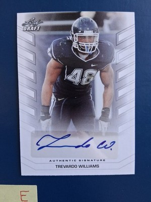 2013 Leaf Draft Trevardo Williams #BA-TW3 AUTO 