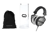 beyerdynamic DT 990 Pro 250 Ohm Headphone Bundle with Acrylic Stand