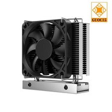 M.2 NGFF 2280 SSD Aluminum Alloy Heatsink Cooler Radiator Fin With Cooling Fan