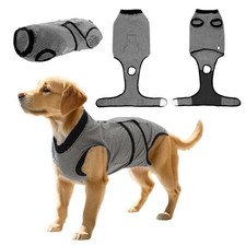Combinaison de récupération pour animaux récupération anti-léchage gris XXL