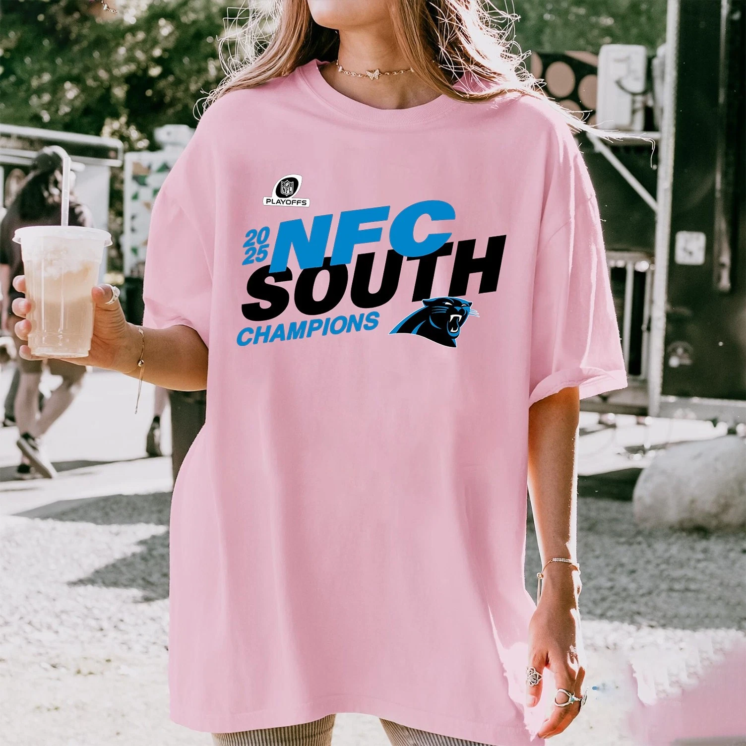 NFC South Division Champions Carolina Panthers T-Shirt