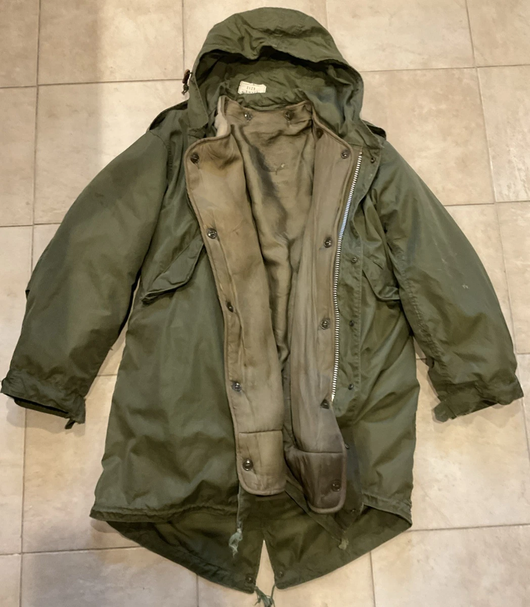 Fishtail Parka In Original Korean Military Period Items (1950-1953