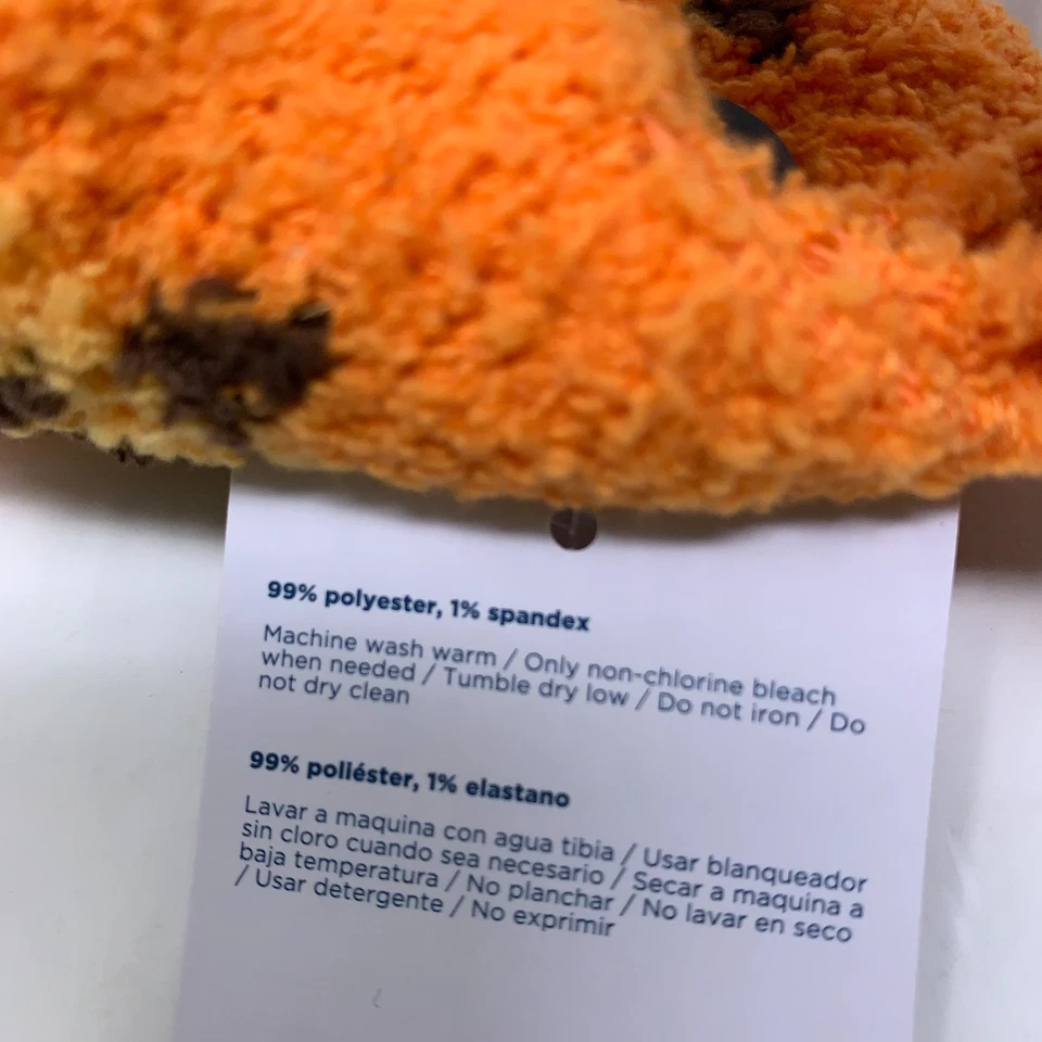 Calcetines cómodos calabaza Halloween naranja talla única azul marino antiguo para mujer 1 par nuevos con etiquetas Foto 4 de 4