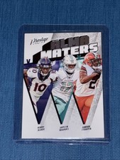 Amari Cooper, Jaylen Waddle, Jerry Jeudy 2023 Panini Prestige Alma Maters #AM-4