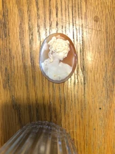 Vintage Shell Cameo Hand Carved