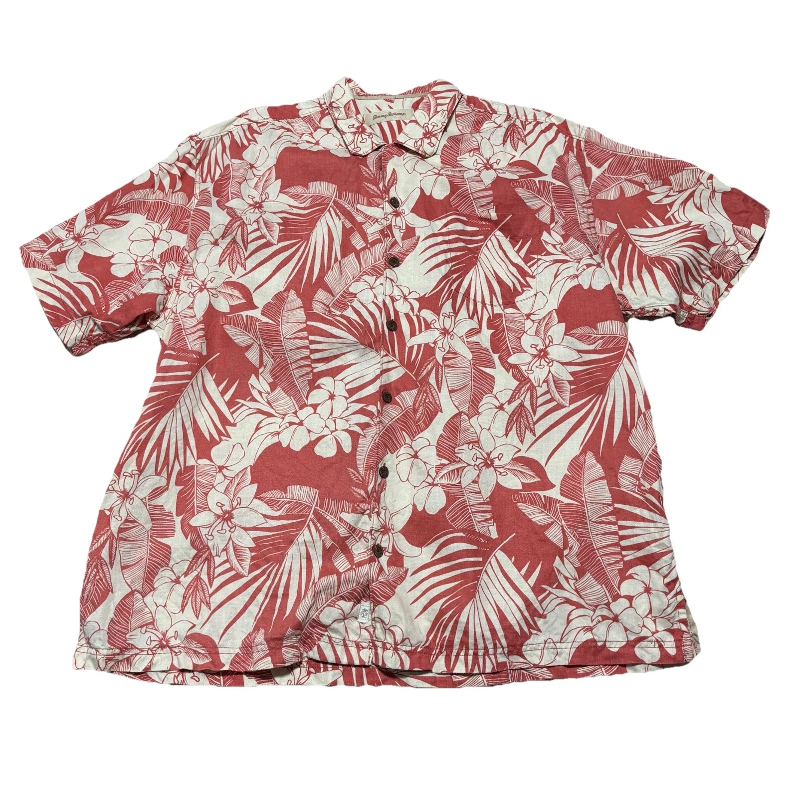 Tommy Bahama Men's Cabana Linen Camp Button Down Shirt Size XLX (1XB) 27.5x32
Opens in a new window