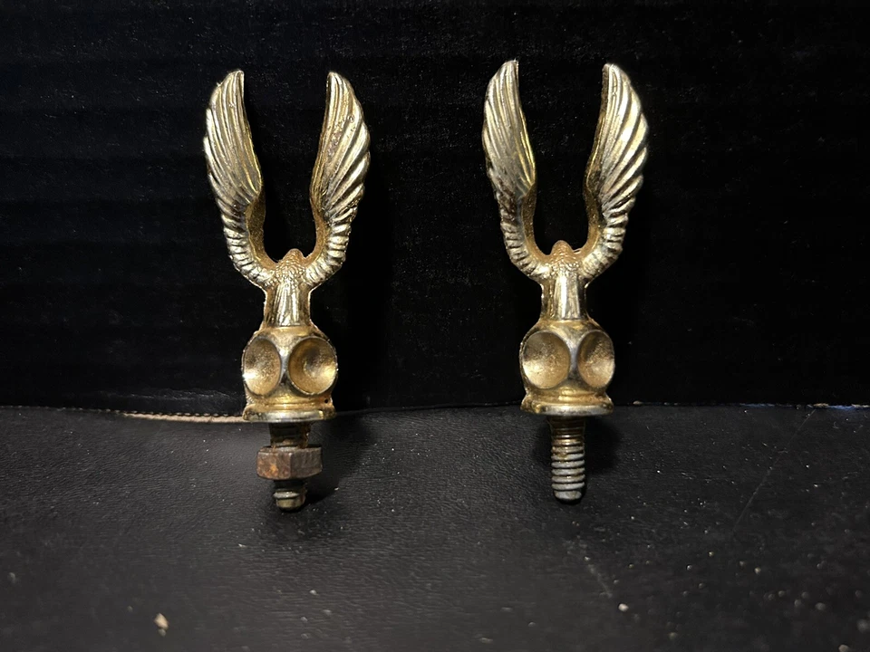 De colección 1960-70 Oro Águila Trofeo Adorno Guardabarros Bicicleta Topper! Foto 2 de 3