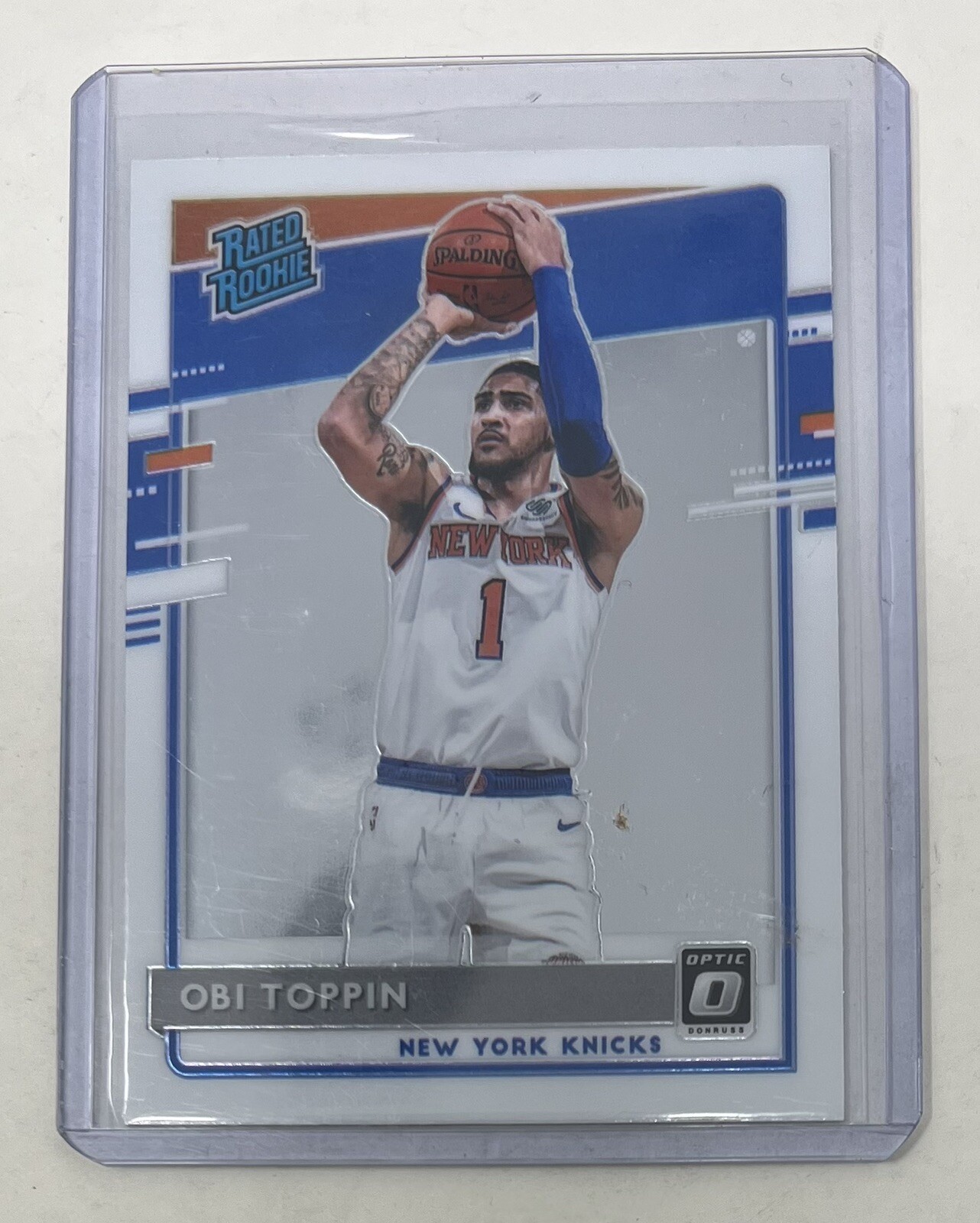 2020-21 Panini Donruss Optic  #158 Obi Toppin Rated Rookie