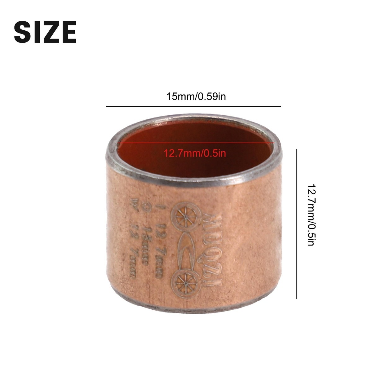 POUR FOX BIKE Rear Shocks DU Bushing Outil Pour VTT Vélo Avec 10 7mm12 5mm Bush EUR 20,77