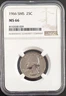 1966 SMS Washington Quarter certified MS 66 by NGC!