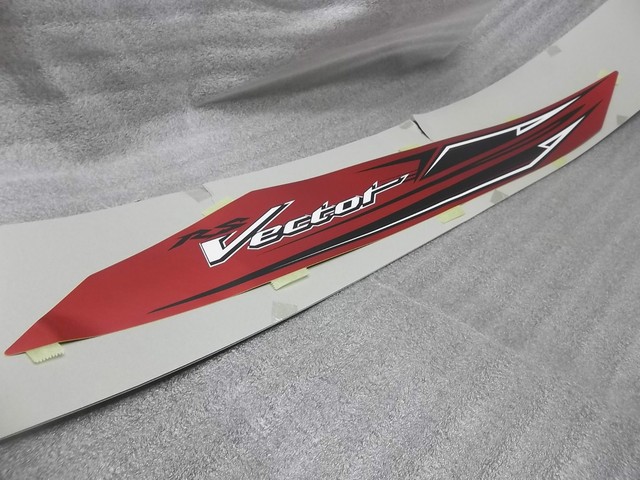 YAMAHA EMBLEM STICKER DECAL RS VECTOR GT RS90 2010 8JA-7711M-00 NOS/OEM