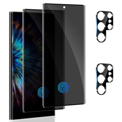 2 Protector De pantalla Privacidad Vidrio Templado Para Samsung Galaxy S23 Ultra