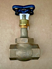 Nibco 1-1/4" Brass Globe Valve T-275-B 300 SWP 600 WOG Threaded USA made