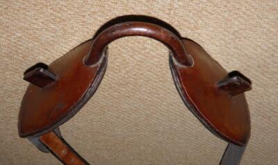 2 Surcingles / Rouleaux De Voltige Vintage En Cuir Par Jeffries – Occasion UK