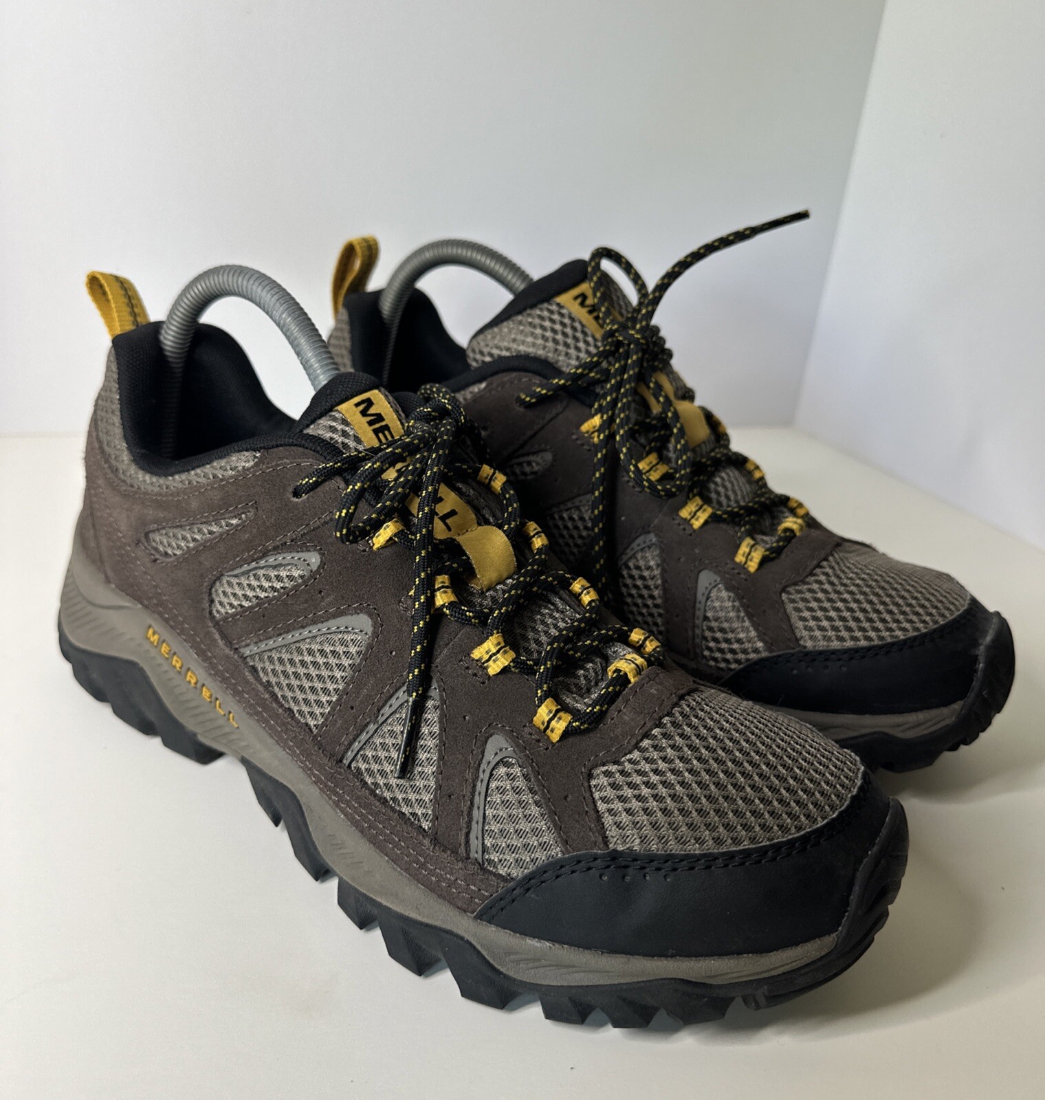 Merrell Oakcreek scarpe basse uomo 10 marroni outdoor impermeabili escursionismo