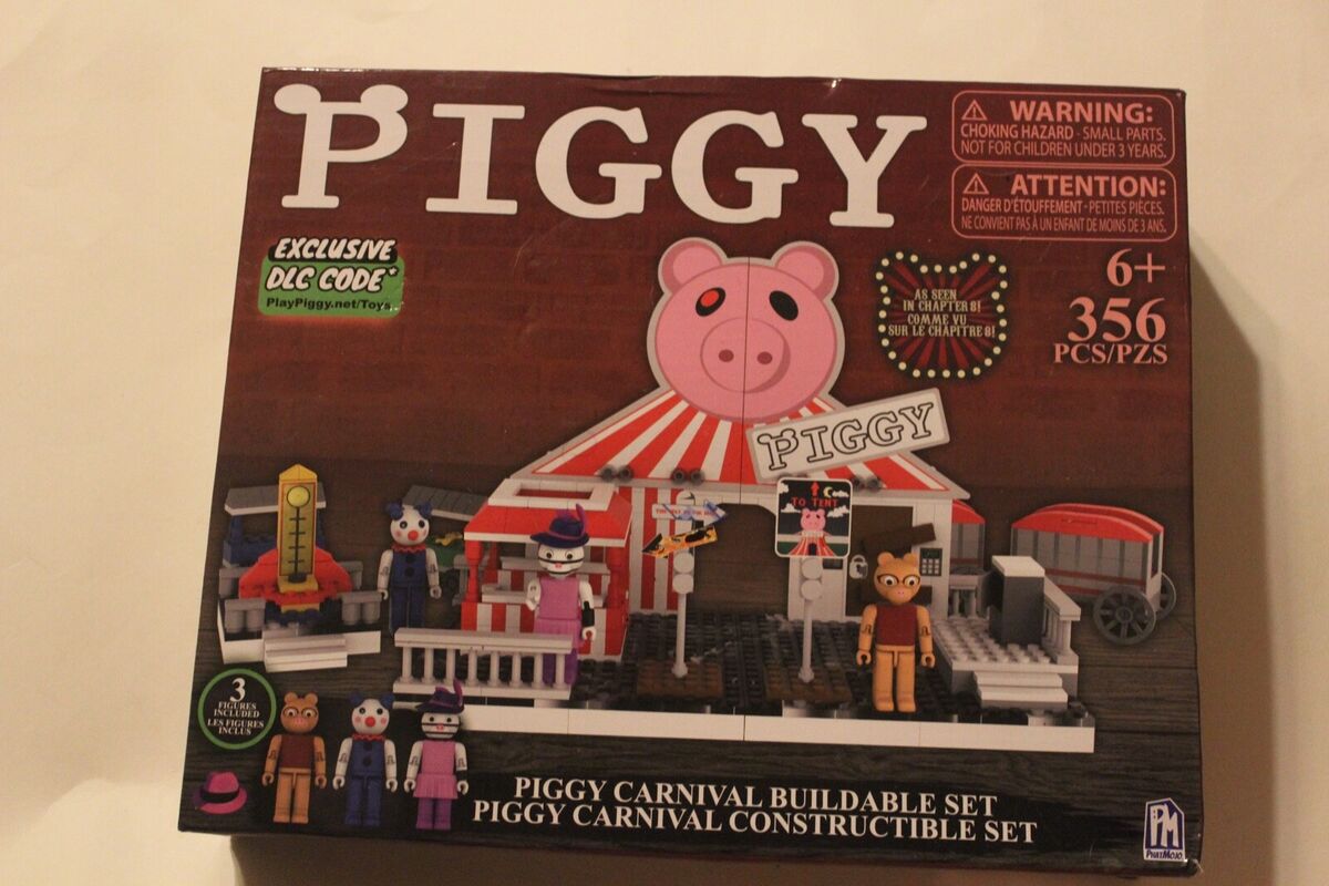 NEW Roblox Piggy Carnival Buildable Building Set w/ Figures & DLC Code 356  Pcs