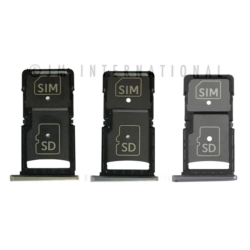 Vassoio SIM OEM Motorola Droid Turbo 2 XT1585 - Colore Grigio, Ricambio Usato