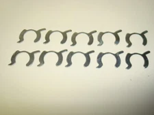 Injector Retainer Clips: Corvette Camaro Firebird & others with TPI. Set of 10  