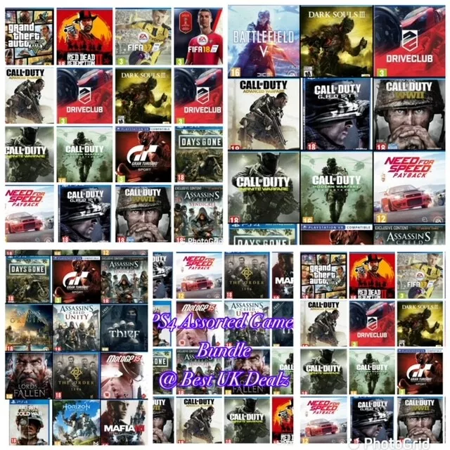 PS4 Games Playstation 4 Assorted top and best games Super cheap