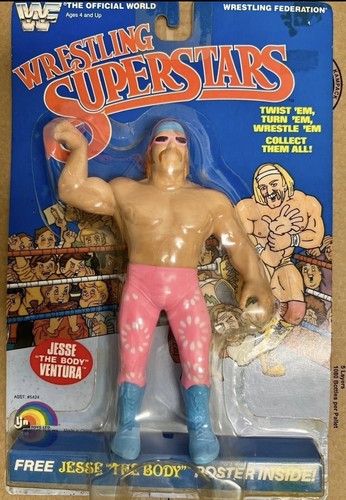 WWF LJN Wrestling Superstars Jesse The Body Ventur...