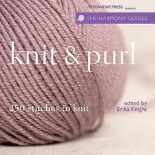Knit & Purl: 250 Stitches to Knit; Harmony Gui- paperback, 9781596680562, Knight