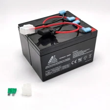 High Capacity Razor MX350 Battery Replacement Kit w/ Wire Harness for MX350/400