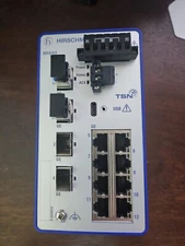 Hirschmann Belden BRS40 EEC BOBCAT DIN Rail Switch BRS40-0012OOOO-TTCY99HHSES09