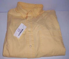 I-N-C International Concepts Mens Large 100% Cotton Short Sleeve Button Down NWT