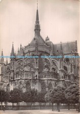 D062728 Reims. Marne. La Cathedrale Notre Dame. XIIIe s. LAbside. Serv. Commerci