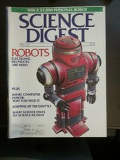 Science Digest Magazine April 1983 Robots Electronic Helpmates L56