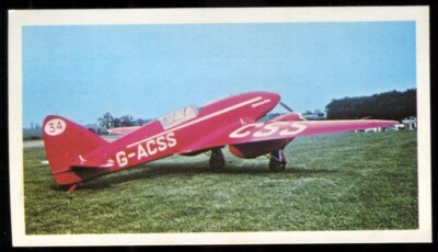 Tabakkarte, Doncella, GOLDEN AGE OF FLYING, 1977, De Havilland Comet G-ACSS, #10