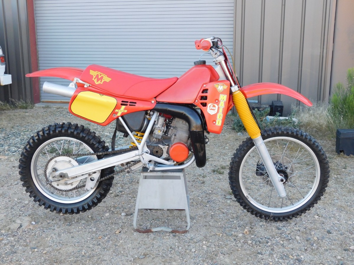 85 MAICO M-Star 500 LC MX Vintage MotoCross Sun Ohlins Marzocchi