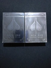 Rare Deck One V1 and V2 Industrial Edition Playing Card Theory11 