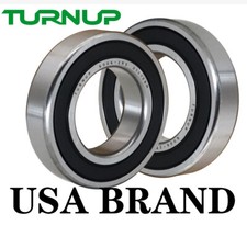   2 PACK  TURNUP 6006-2RS 30X55X13MM Double Rubber Seal Ball Bearings