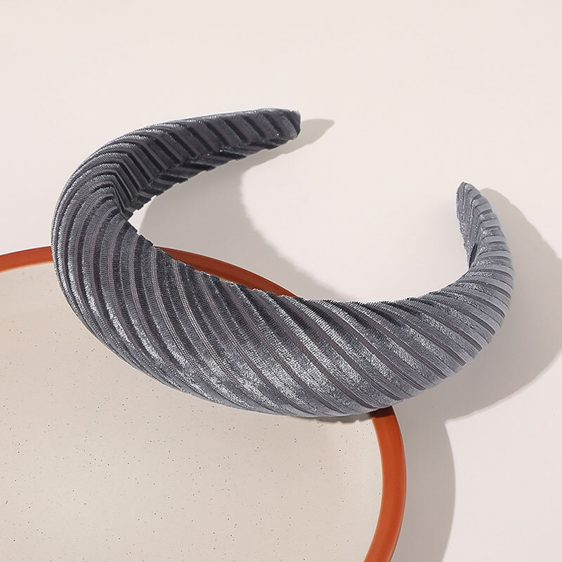 Weiches Schwamm-Stirnband - Breites Haarband Für Gesichtswäsche, Make-up & Sport