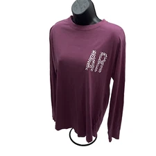 Royce Brand Small T Shirt AR Arkansas Razorbacks Red print 2 sides Women's WPS