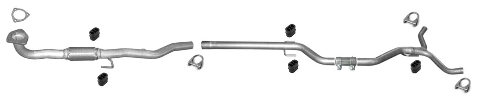 Pot d'échappement pour Opel Vectra C 2.0i 16V également GTS à partir de 2003 ... - Photo 2/2