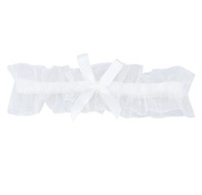 Bridal Garter with Bow Stretch Lace Wedding Garter Belt Prom Leg Accessory