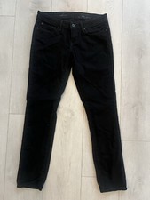 Levi  s Women  s Straight Curve Skinny Black Denim Jeans Low Rise Stretch Size 28