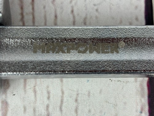 8" All Steel Bar Clamp, 4-3/4" Throat Depth MAXPOWER 120X200mm - Picture 3 of 7
