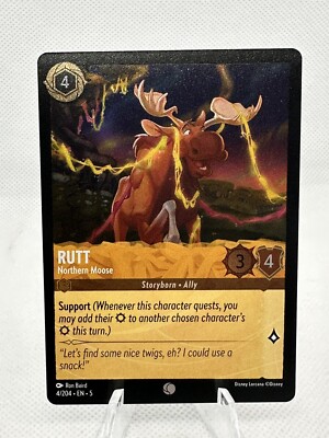 Rutt Northern Moose 4/204 Cold Foil Shimmering Skies Disney Lorcana