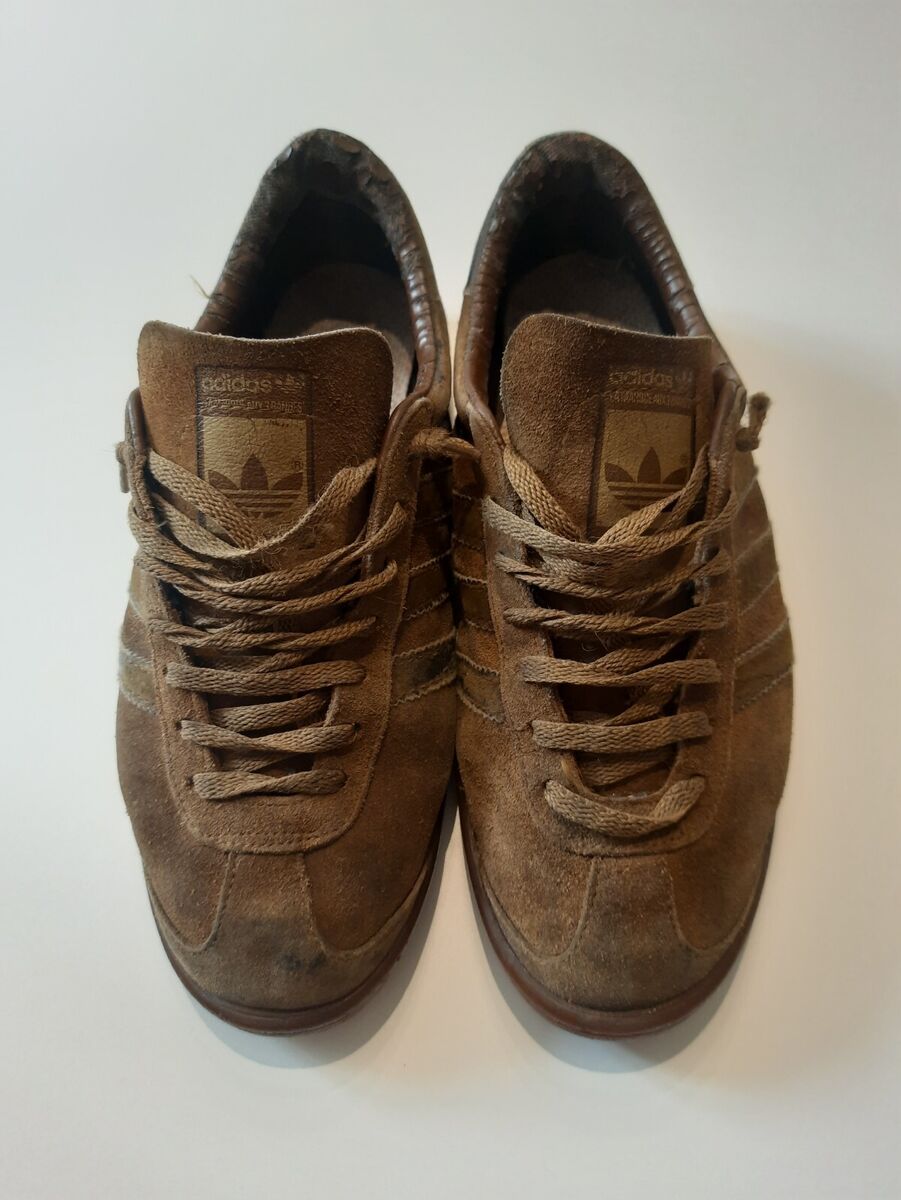 Adidas Tobacco Vintage (Rare) anni '70-'80 marroni Made in Adidas Tobacco Vintage (Rare) anni '70-'80 marroni Made in