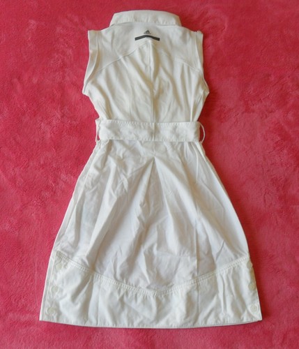 STELLA McCARTNEY Adidas VESTIDO DE TENIS Camisa PLISADA Top Golf Mujeres Talla XS NUEVO CON ETIQUETAS RARO - Imagen 10 de 12