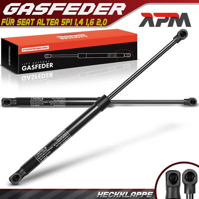 2x Gasfeder Heckklappe Dämpfer 500mm 420N für Seat Altea 5P1 MPV 2004-2015 24448
